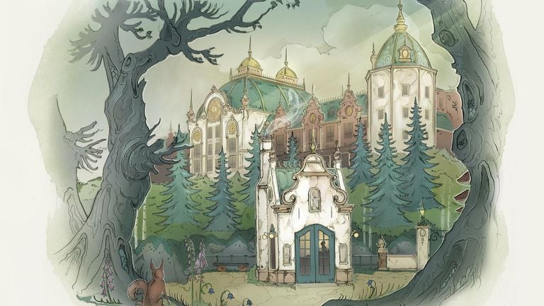 The design of the Princess pavilion (photo: Efteling).
