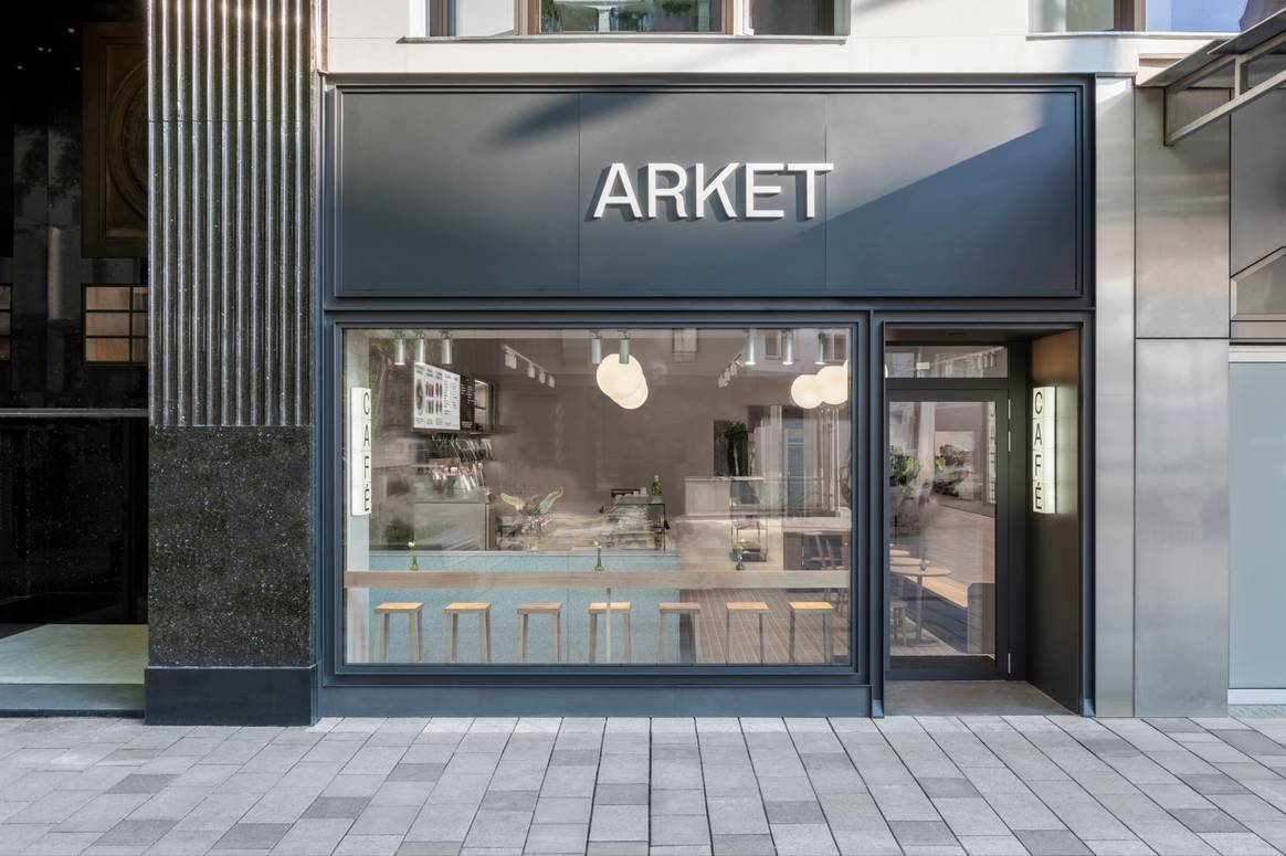 The Arket Café in Vienna.