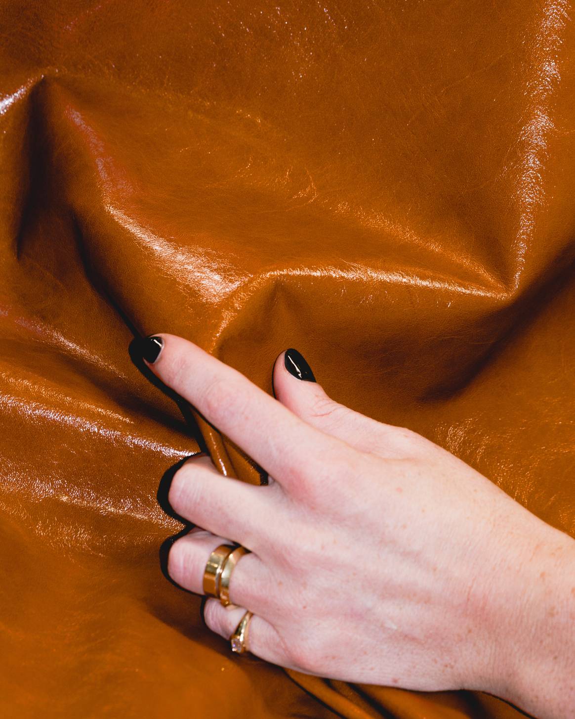 The calf leather feels exceptionally soft.