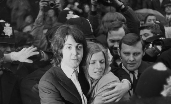 Paul McCartney with Linda