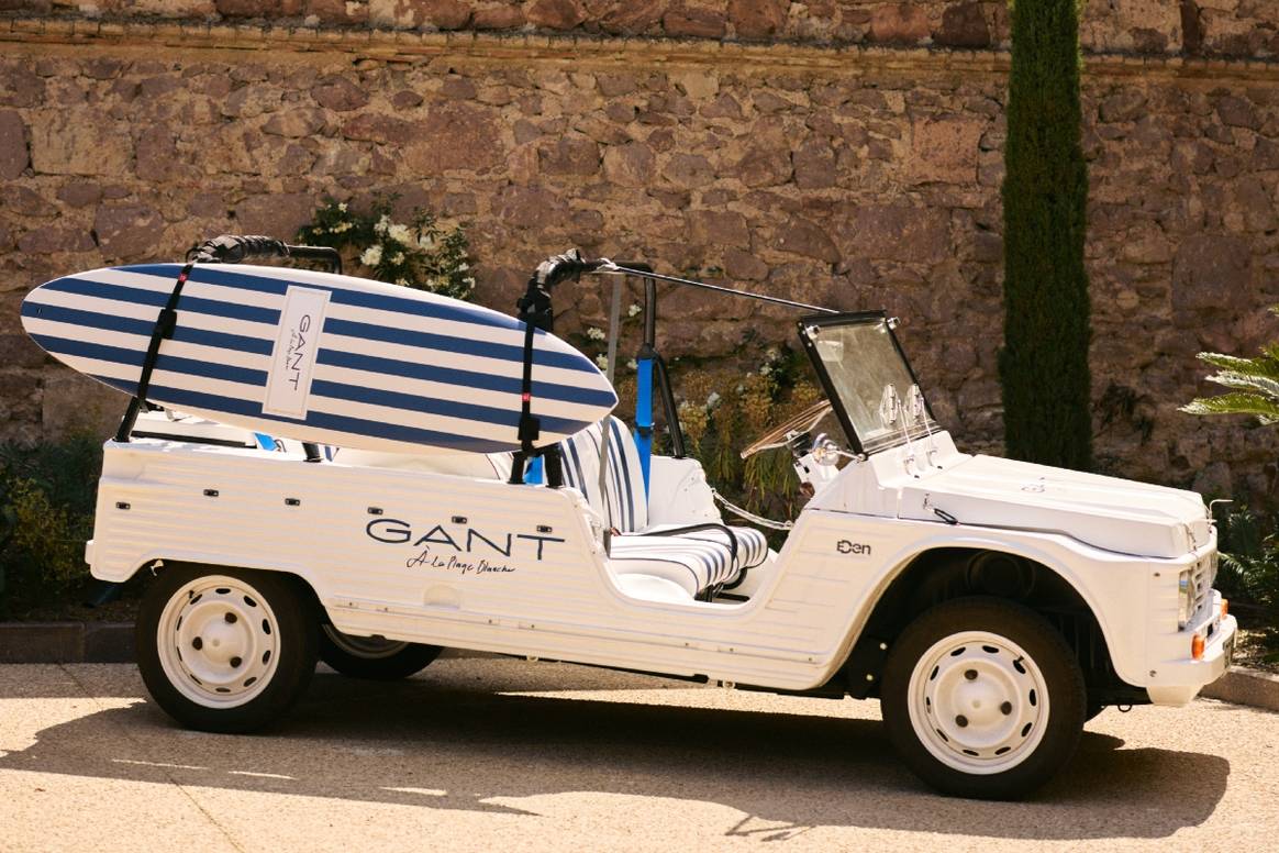 Gant-Branding ranges from game to the beach car