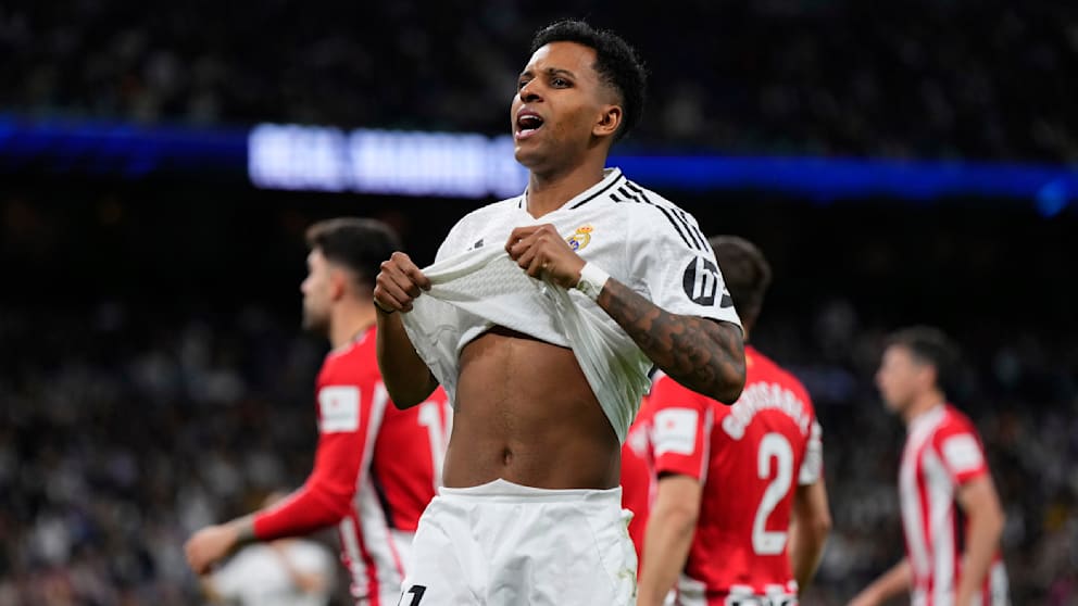 Rodrygo (24) kommt in diese Saison in 50 Spielen auf 23 Torbeteiligungen (13 Tore, 10 Vorlagen)