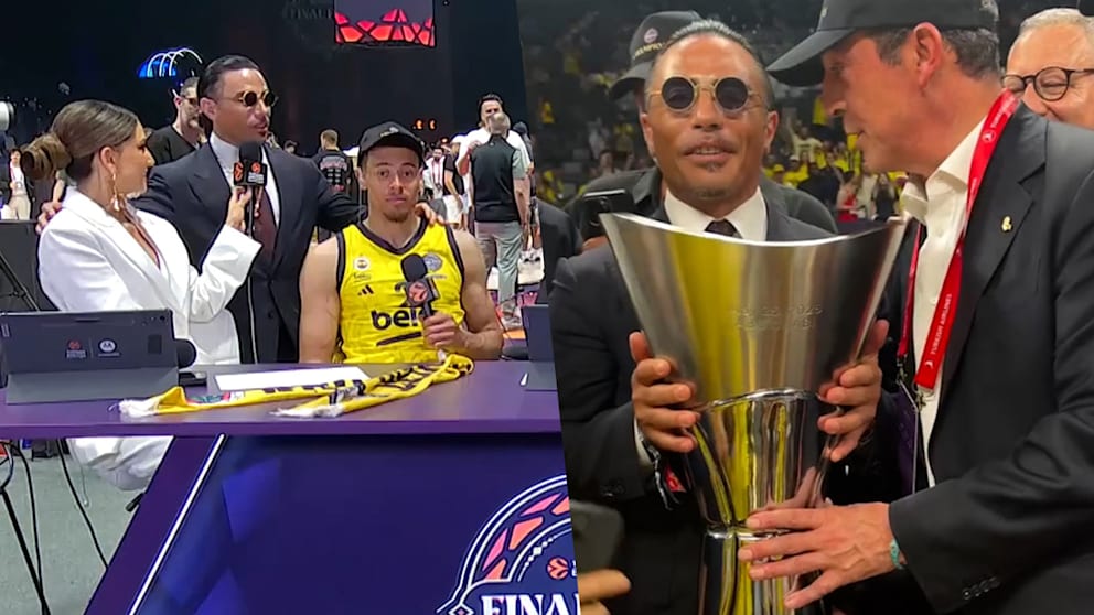 Salt Bae crasht Interview nach Euroleague-Finale