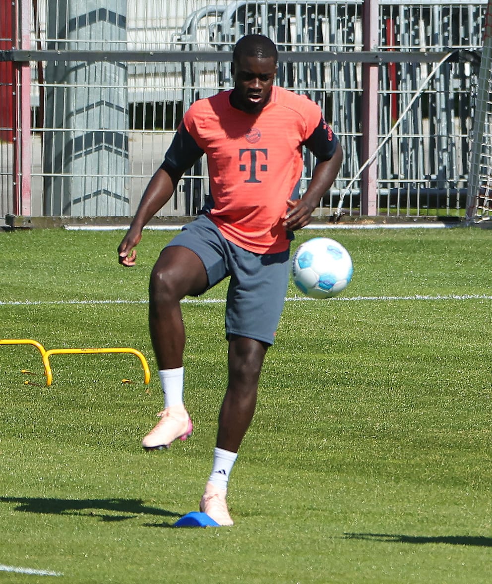 Dayot Upamecano machte bis vor knapp zwei Wochen noch Einzel-Training an der Säbener Straße