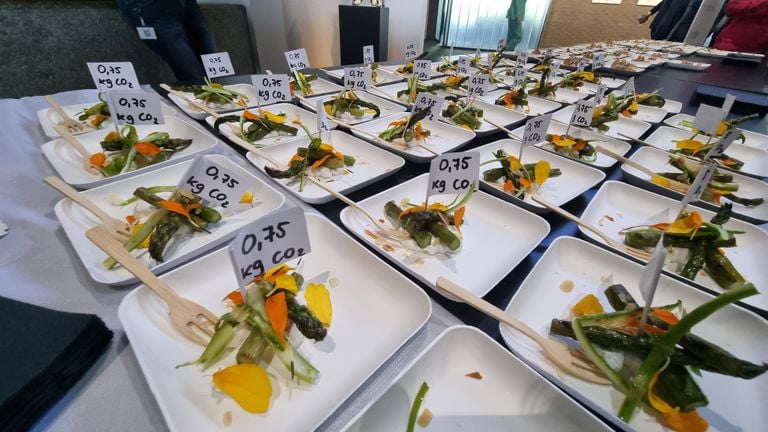 The 'Flying shame' asparagus from Peru (photo: Rick Lemmens).