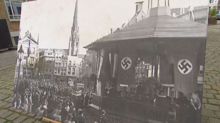 A photo of Breda during the occupation (photo: Liberation Festival Breda).