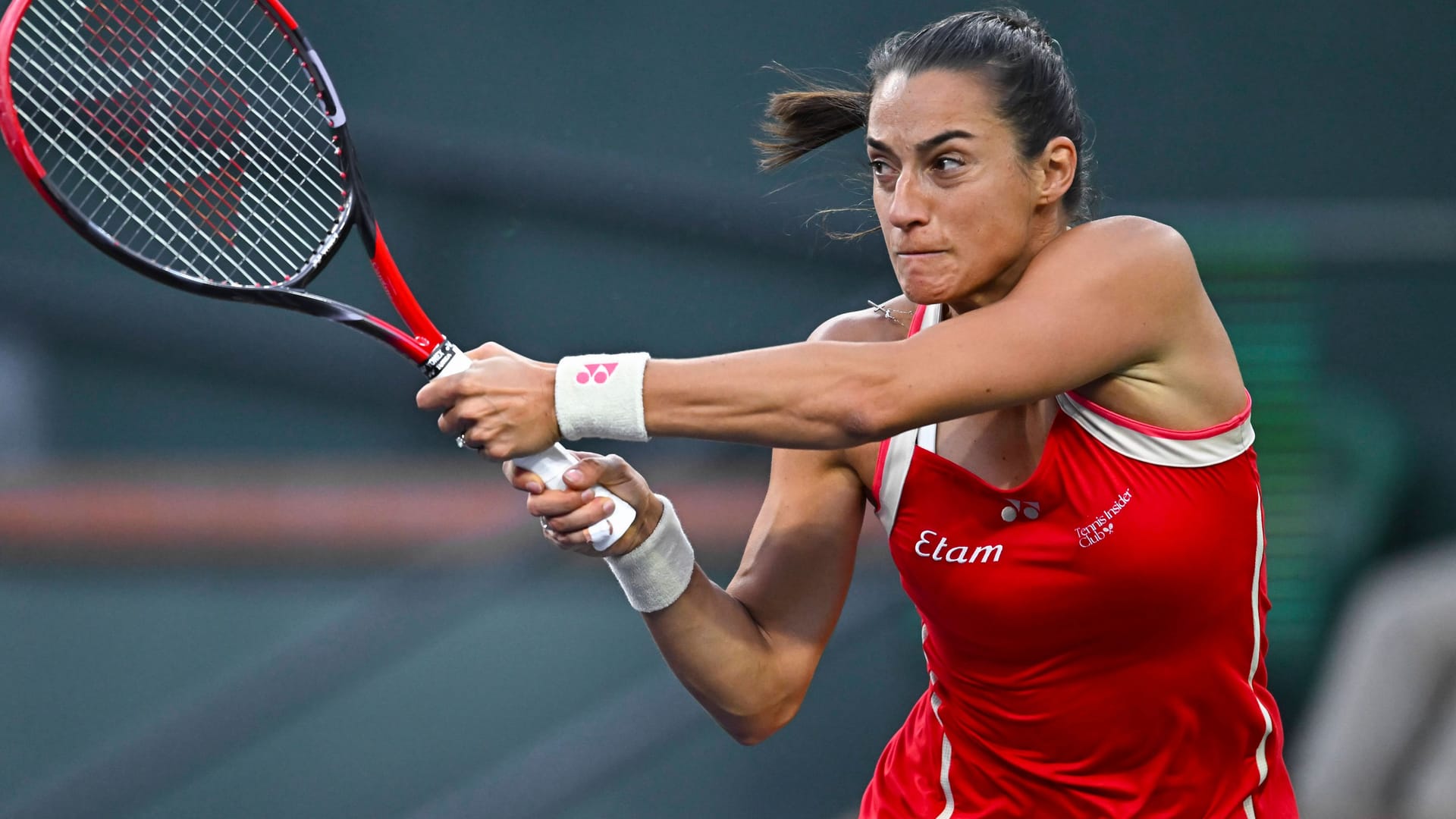 Caroline Garcia: The French woman won the French Open in doubles twice.