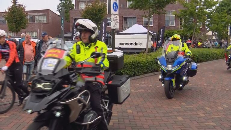 Burgers on the motorcycle (Image: Omroep Brabant)