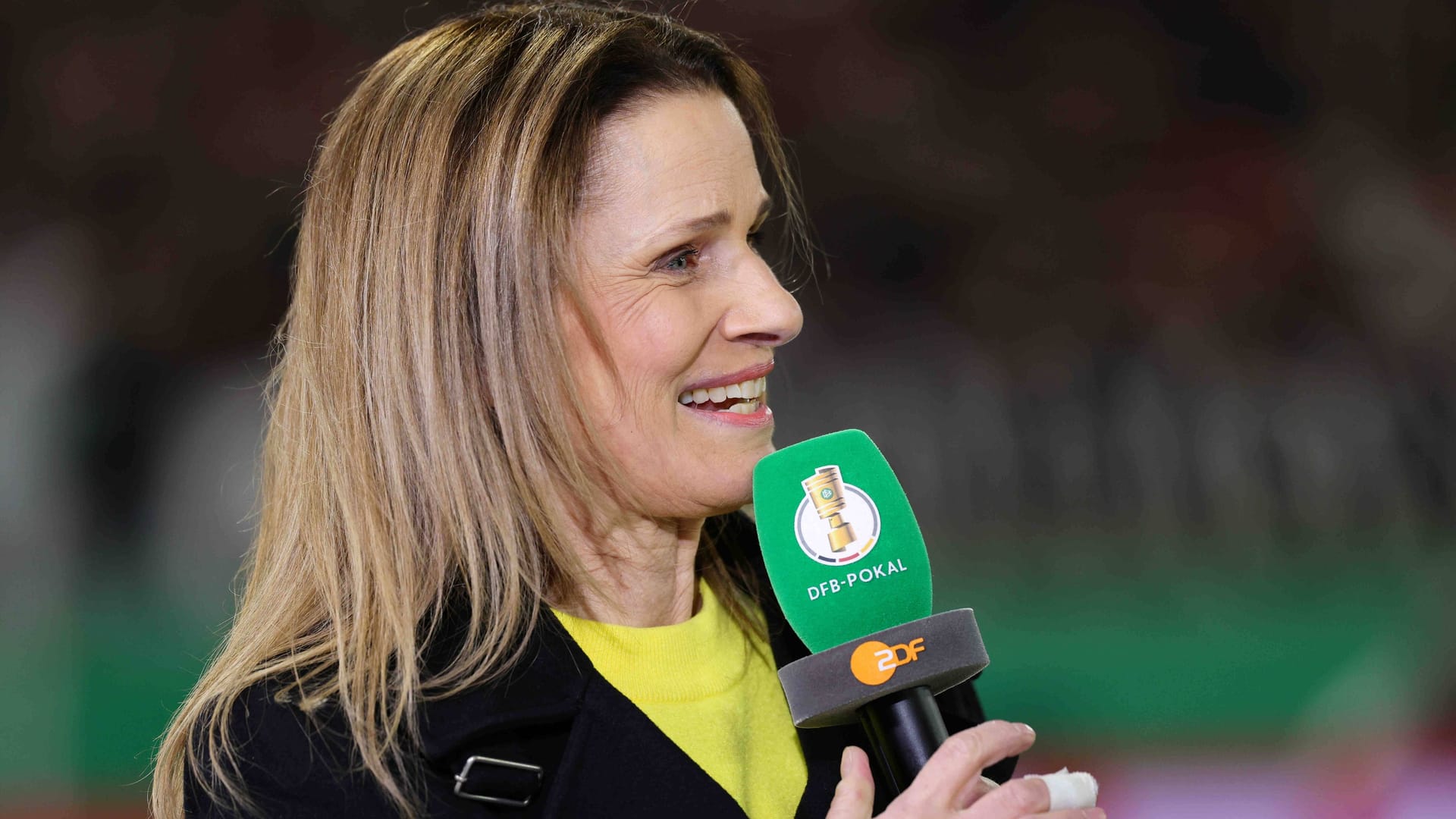 Katrin Müller-Hohenstein: The ZDF presenter was curious whether the party plans of VfB Stuttgart.