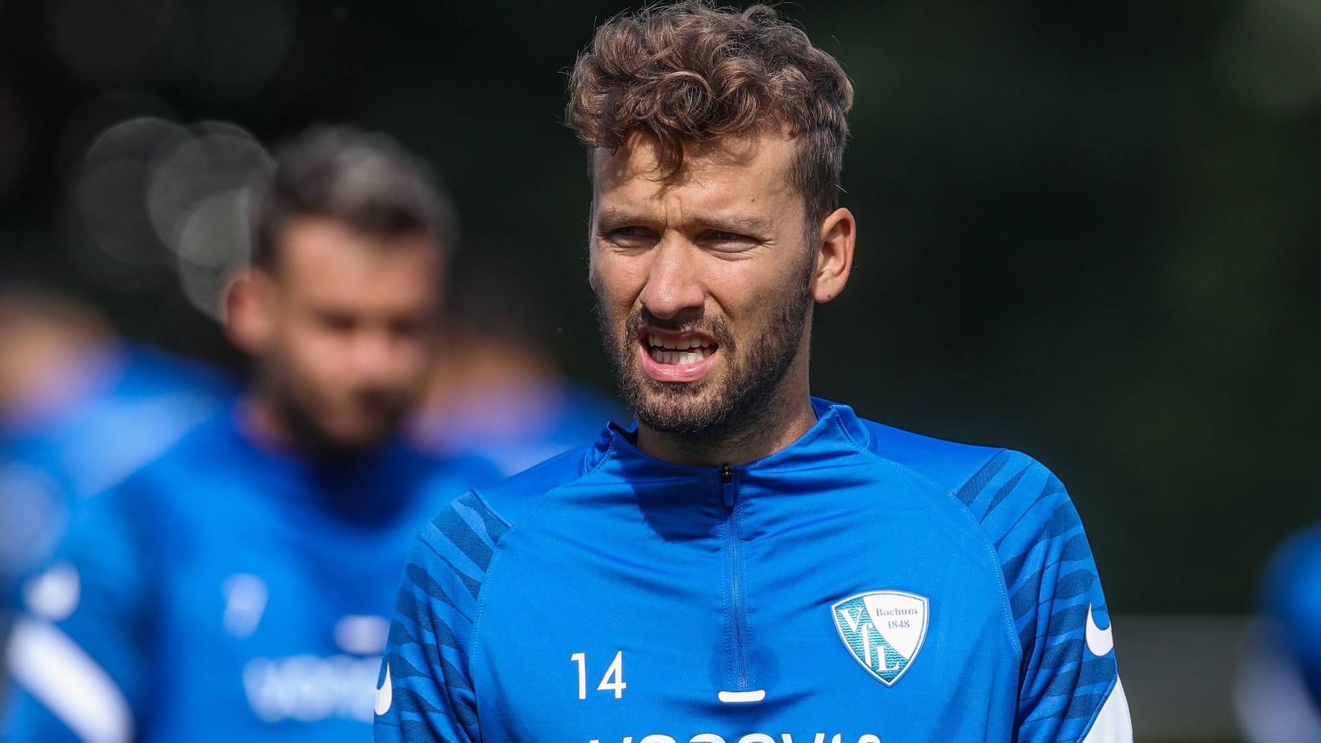 Tom Weilandt 2021 in the dress of VfL Bochum: The midfielder was last used for Greifswald FC in December 2023.