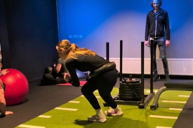 Naomi is participating in summer training for the first time this summer (photo: Naomi Wessels).
