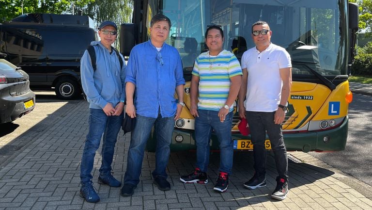 These Filipino drivers want to work in Brabant (photo: Rogier van Son).