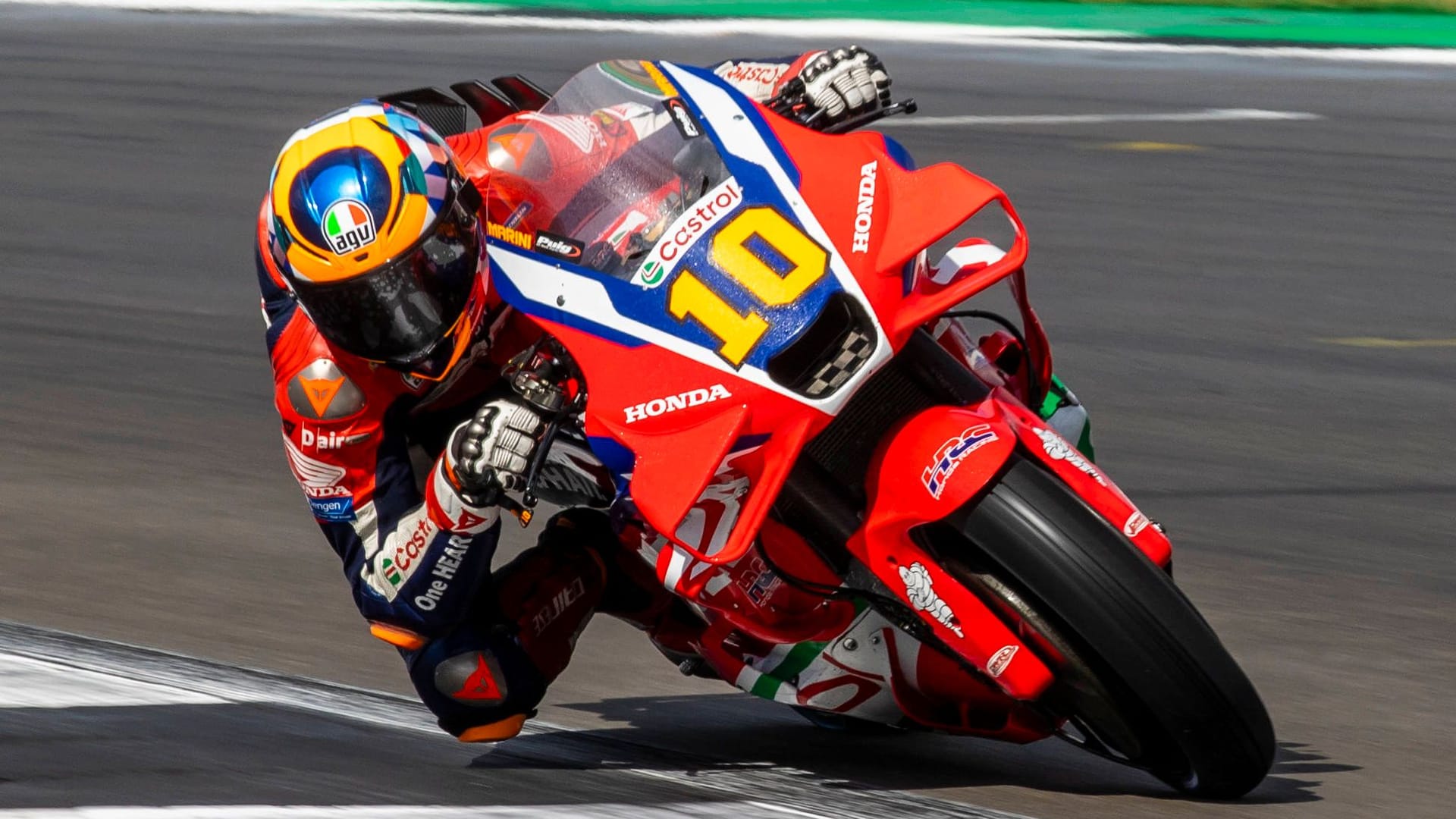 Luca Marini in action (symbol image): He is currently 13. The MotoGP classification.