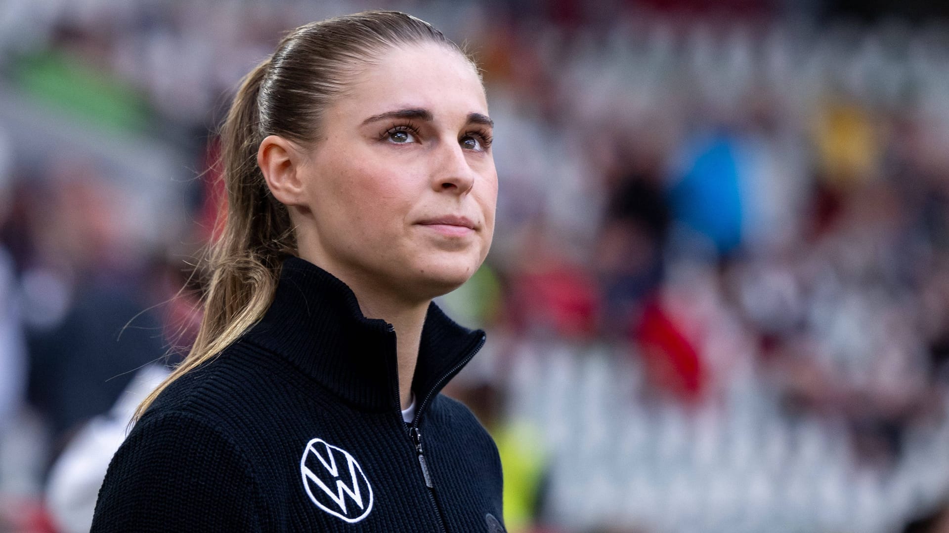 Jule Brand in the dress of the national team: At club level, the midfielder changes colors after three years.