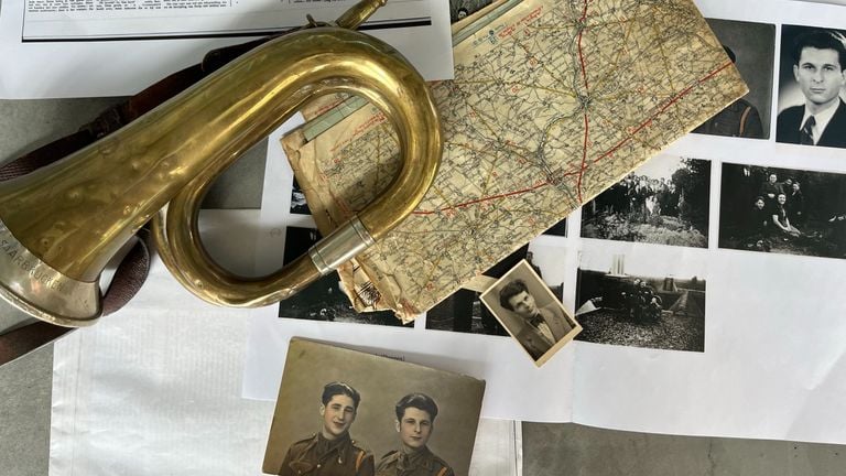 Memories of the Polish soldier Henryk Recko (image: Floortje Steigenga).