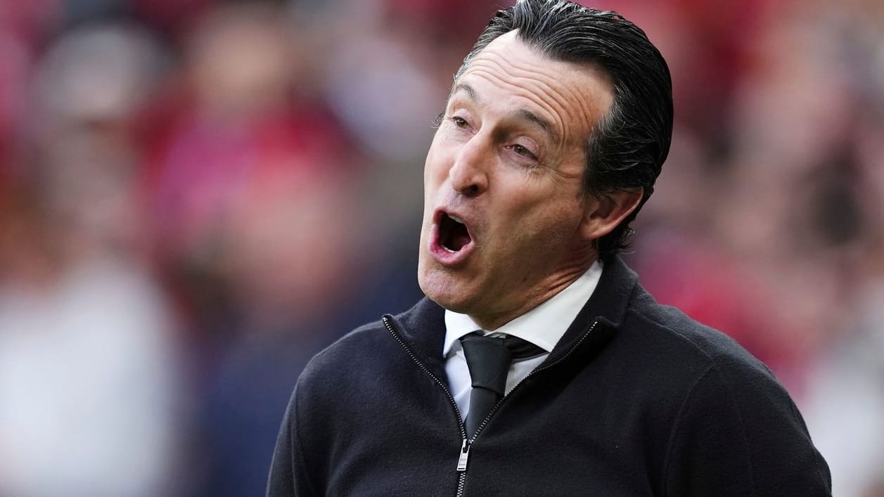 Unai Emery: The head coach Aston Villas was stunned.