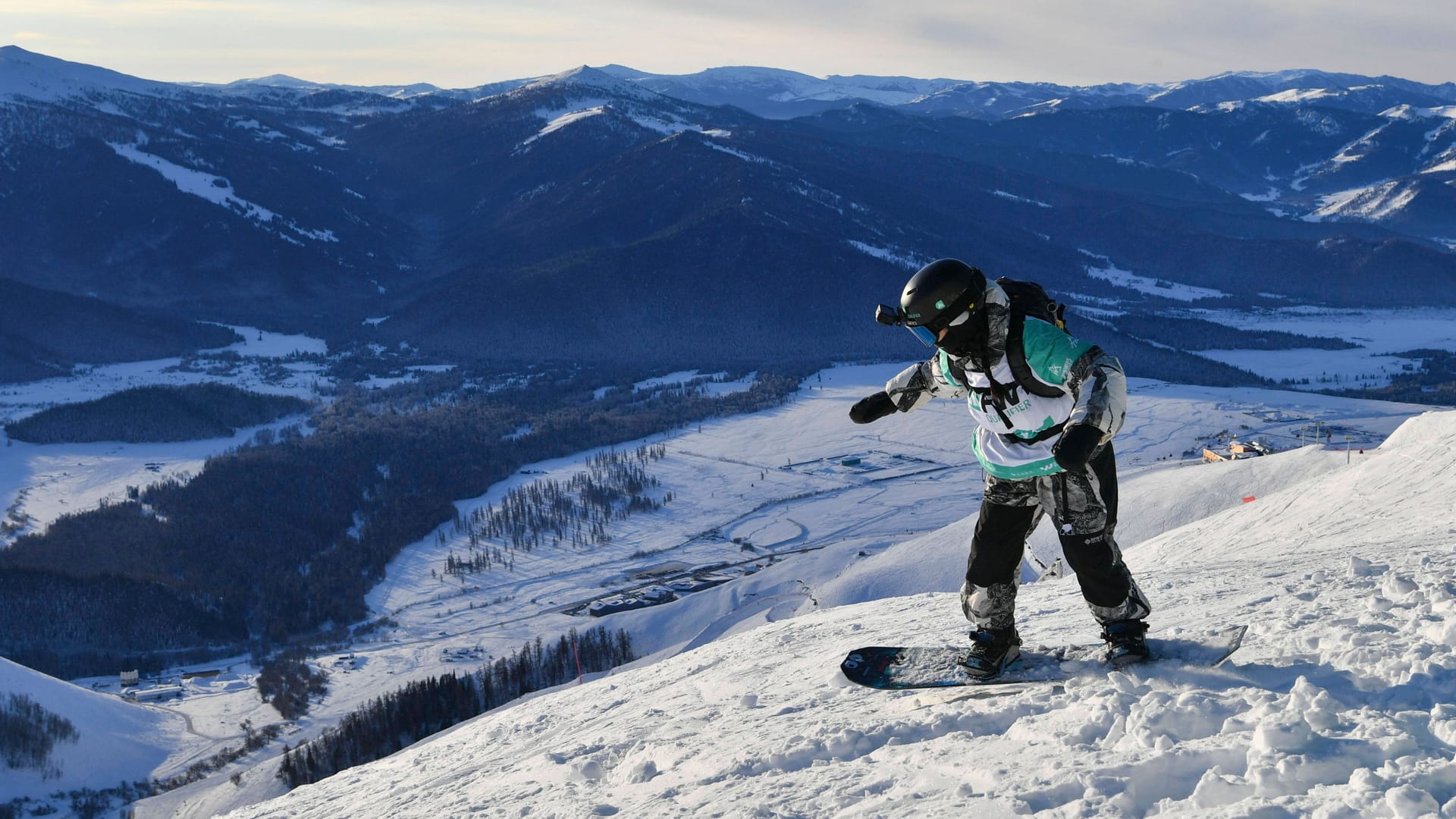 Snowboard driver (symbol image): An avalanche killed a young talent.