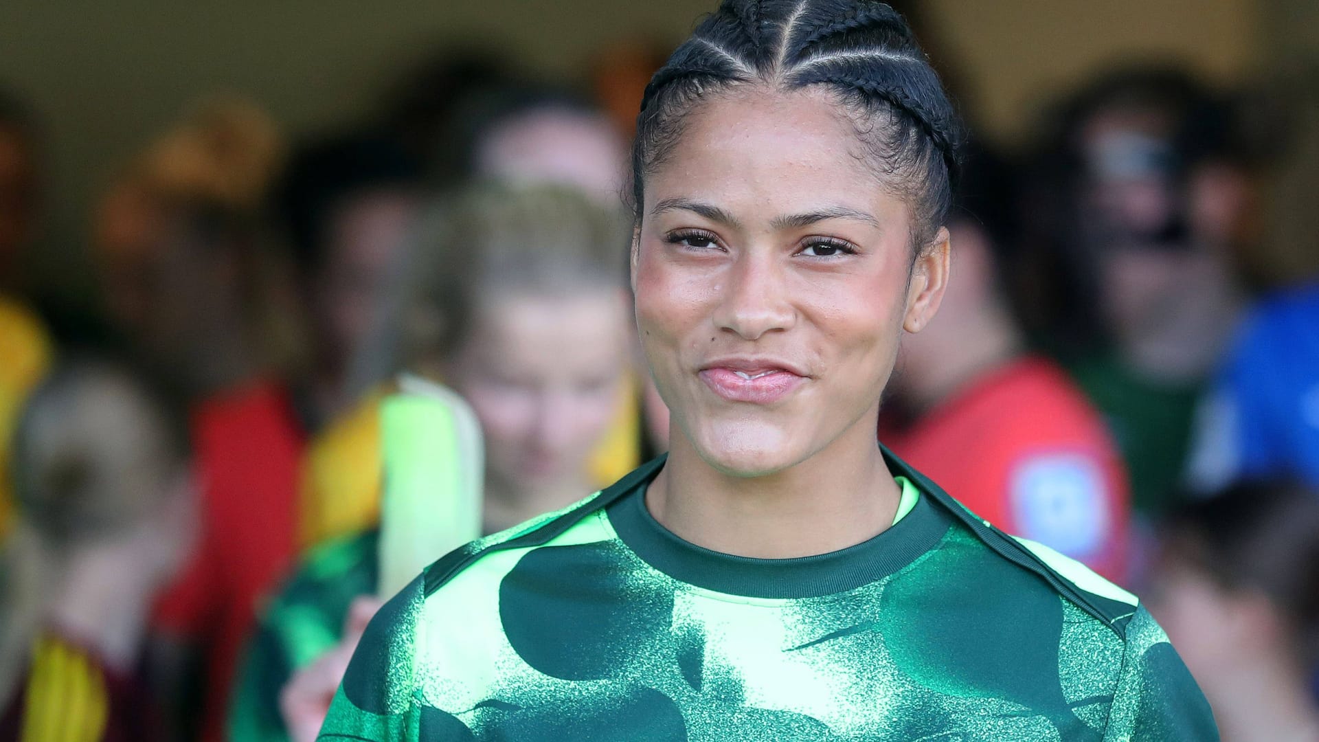 Sveindís Jónsdóttir: She moved to Wolfsburg in 2021.