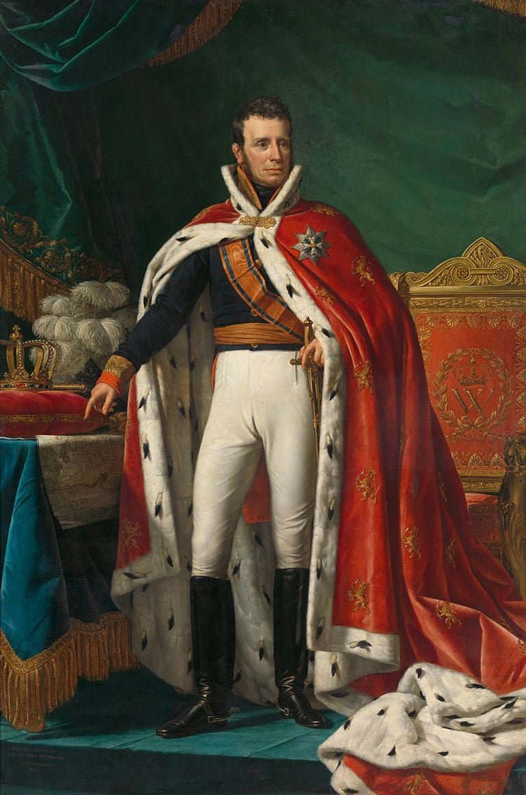 King William I, painted by Joseph Paelinck in 1819 (photo: Rijksmuseum Amsterdam)