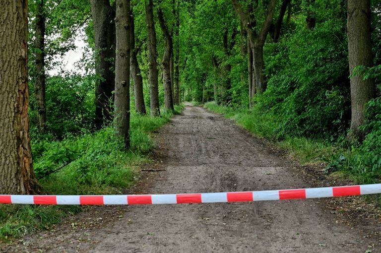An area has been closed (photo: Toby de Kort/press agency Heitink).