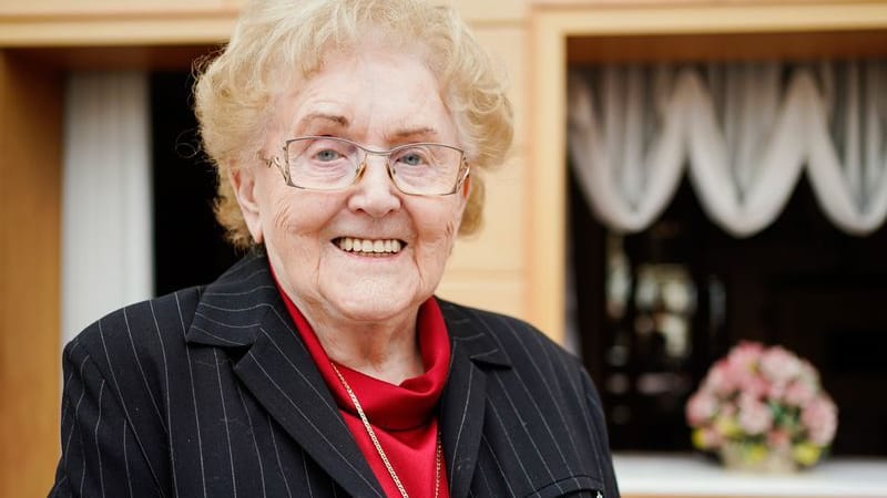 Karla Spagerer (archive picture): At the Federal Assembly for the election of the Federal President in 2022, she was the oldest member at the age of 92.