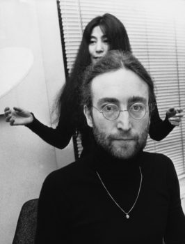 John Lennon with Yoko Ono