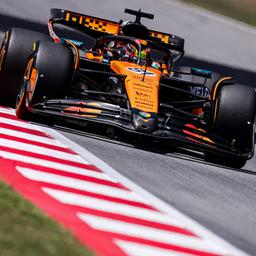 Oscar Piatri in the McLaren