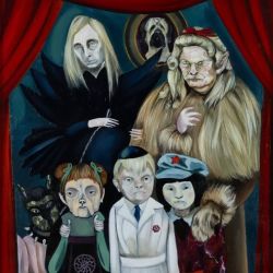 Verónica Gómez's paintings | Photo: CEDOC
