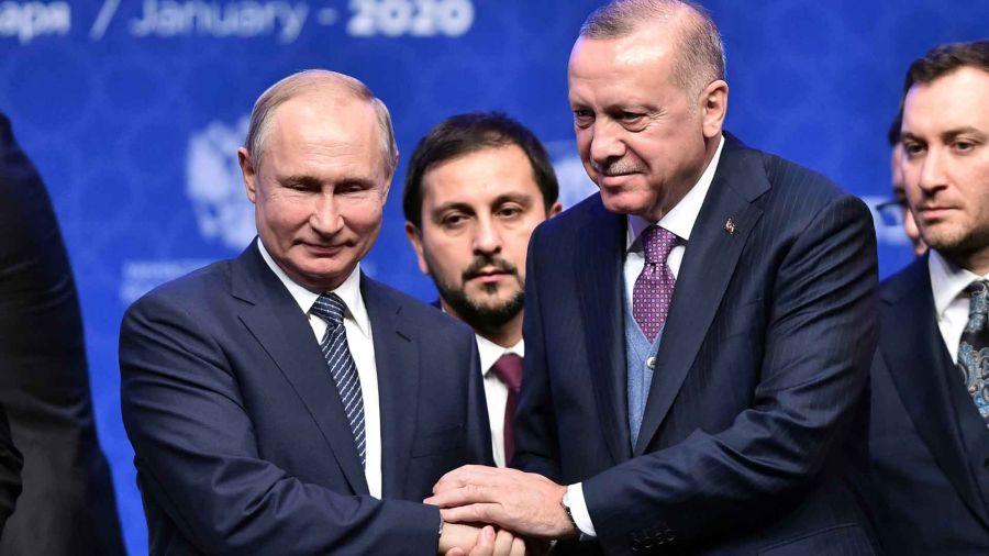 Putin and Erdogan