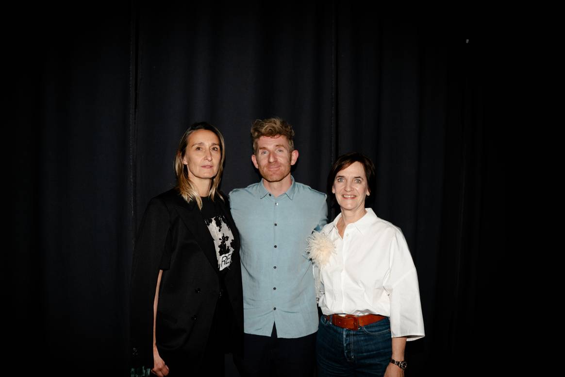 On the calvation, Simon Gryspeert and Ann Claes.