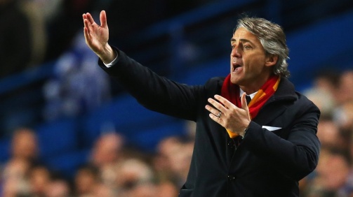 Roberto Mancini in the service of Galatasaray.