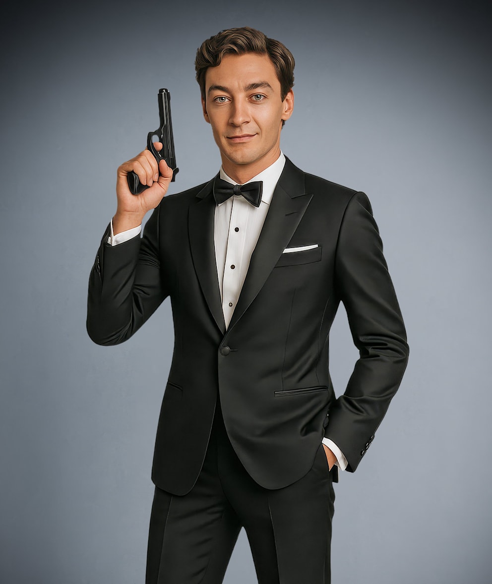 „007? Oh ja, das kann ich mir vorstellen. Und sie suchen ja häufig nach neuen Darstellern.“