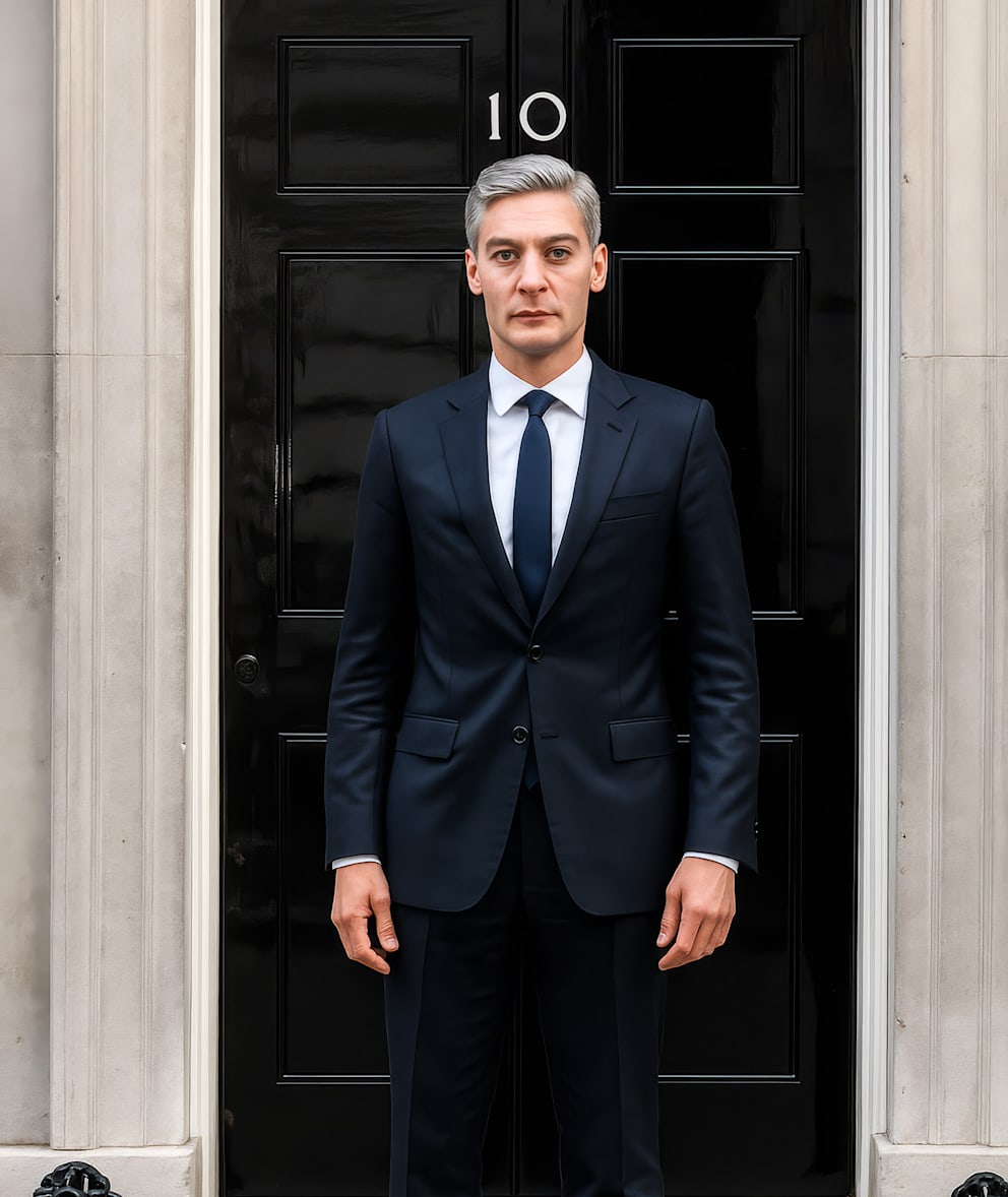 „Premierminister? Vor dieser Tür gibt es ein Foto von mir aus dem Jahr 2014. Aber da muss ich ehrlich sein – für den Posten bin ich nicht smart genug“