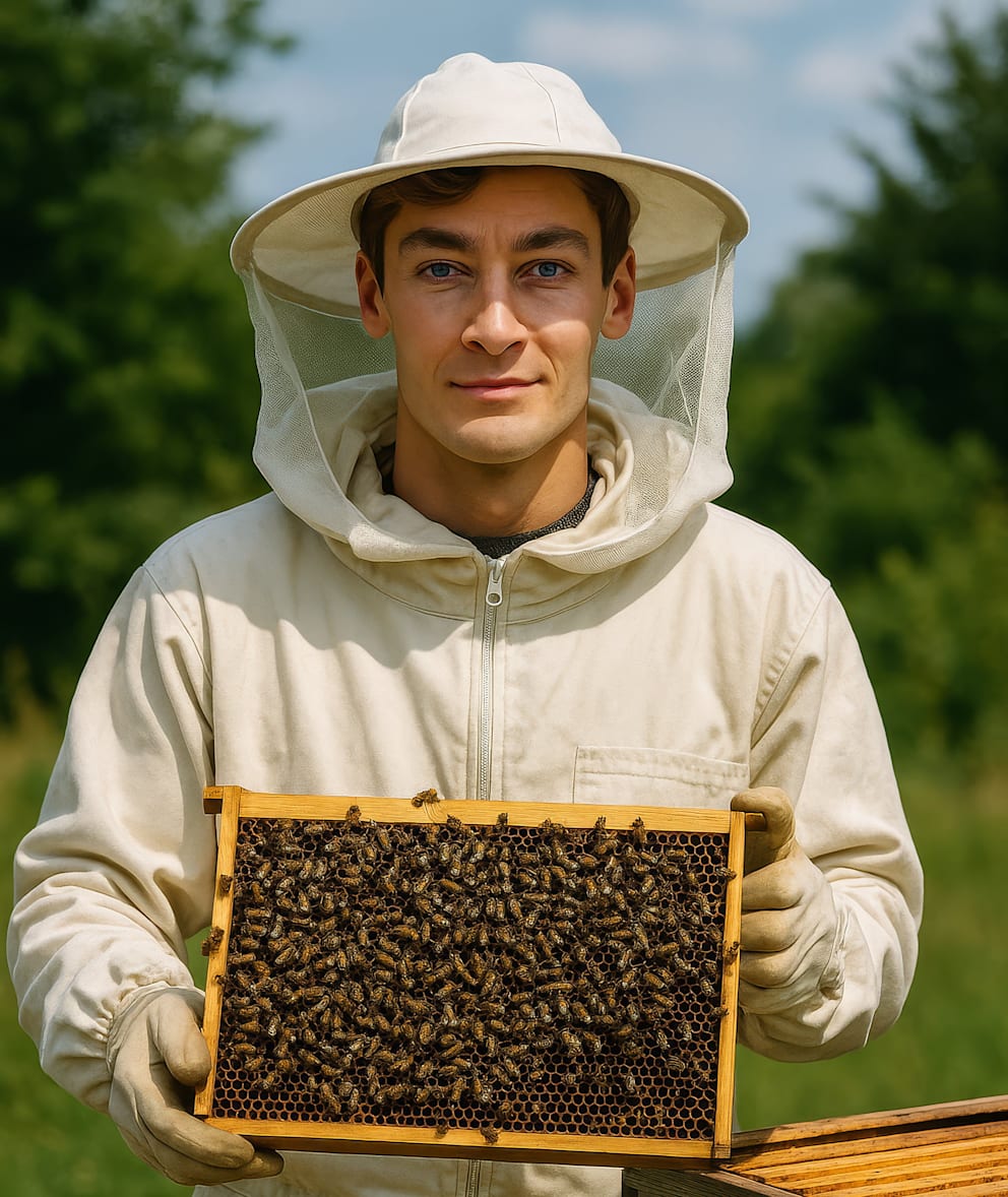 „Imker? Das erinnert mich an David Beckham! Er hat auch Bienenstöcke. Aber das kann ich mir vorstellen. Irgendwann will ich mal einen kleinen Bauernhof haben, auf den ich mich zurückziehen kann“