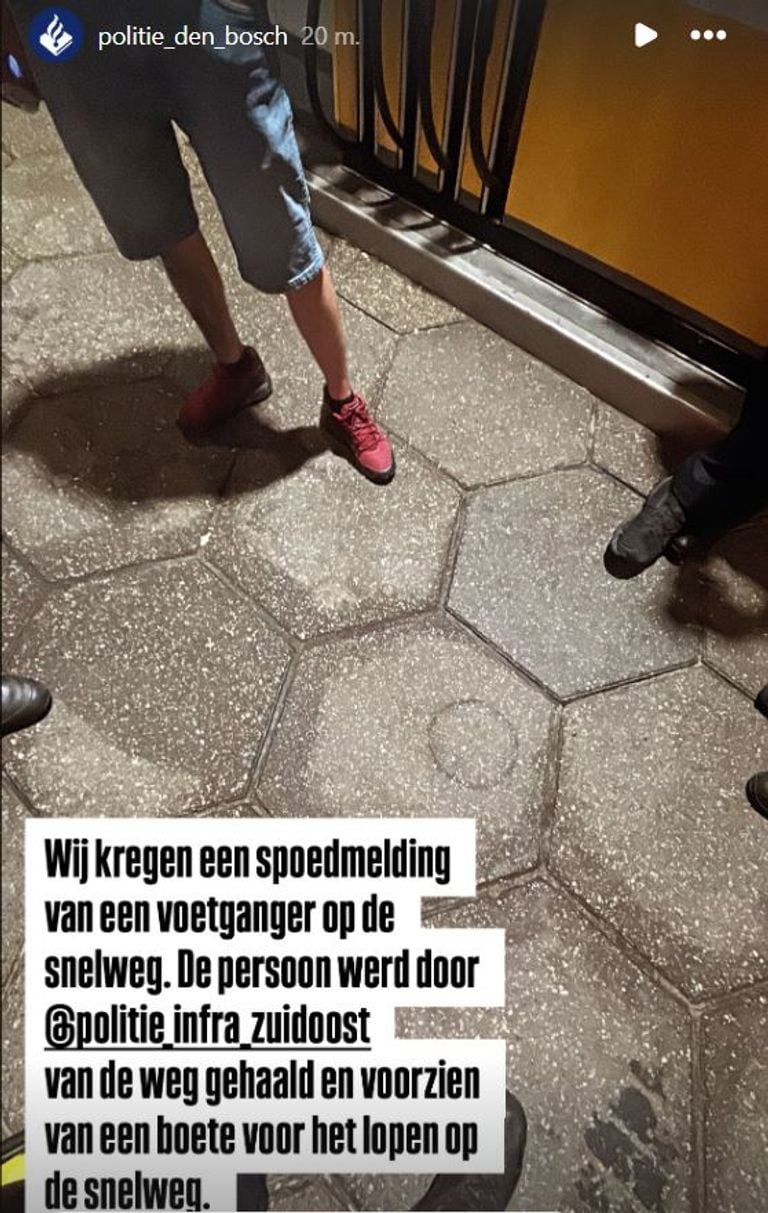 Photo: Instagram Police Den Bosch.