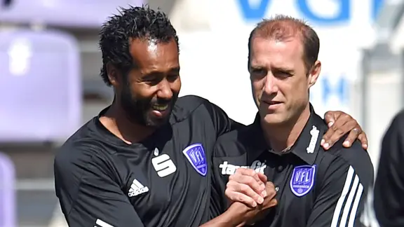 Daniel Thioune (l.) And Joe Enochs