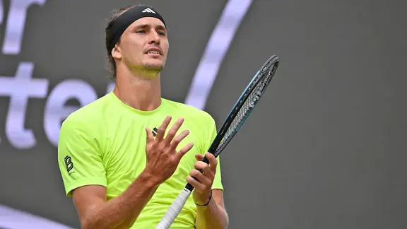 Frustration with Alexander Zverev 