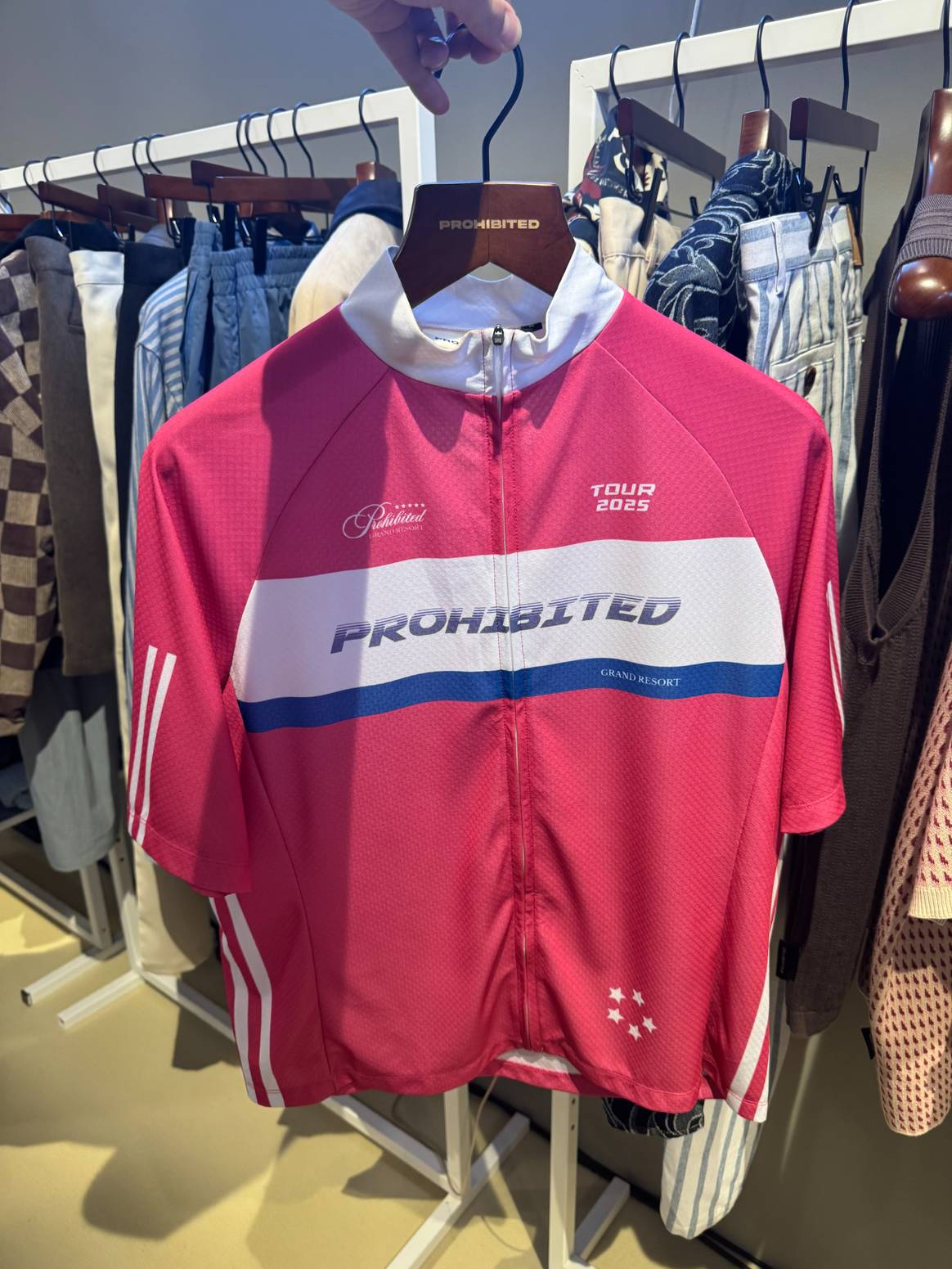 Prohibited bike jersey
