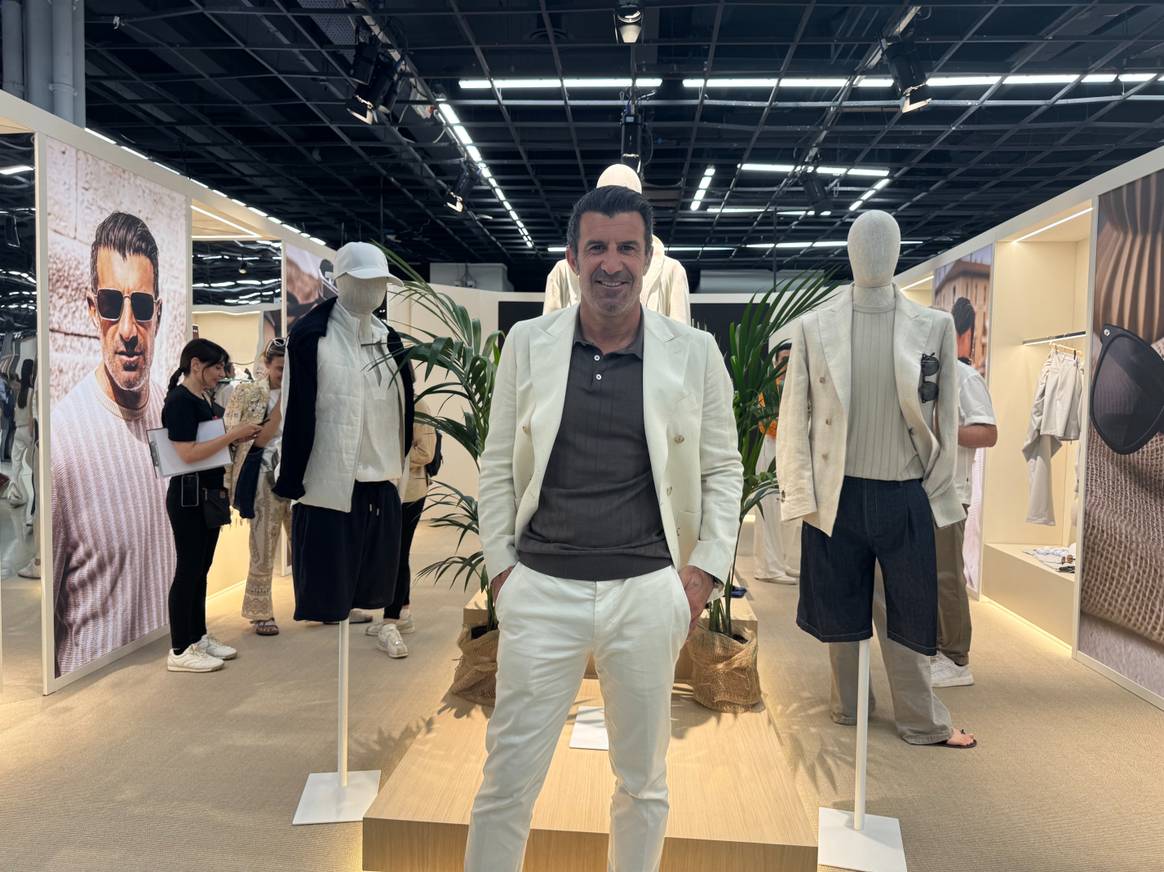 Ex-soccer professional and brand founder Luis Figo