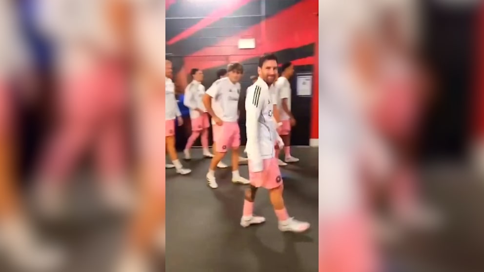 Hier geht’s nicht um Fußball: Emotionaler Messi-Moment in den Katakomben