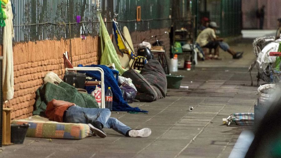 People in street situation