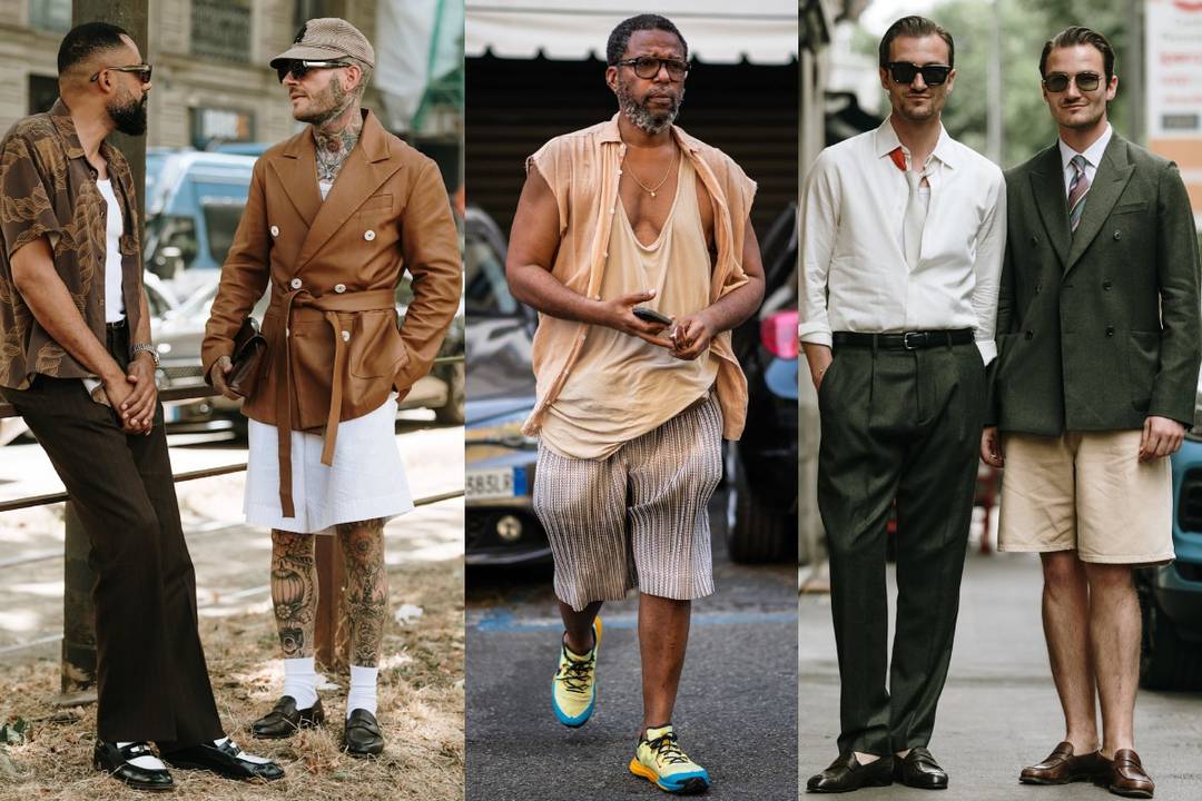 Brown tones, beige and other autumn colors dominate in Milan (SS26)