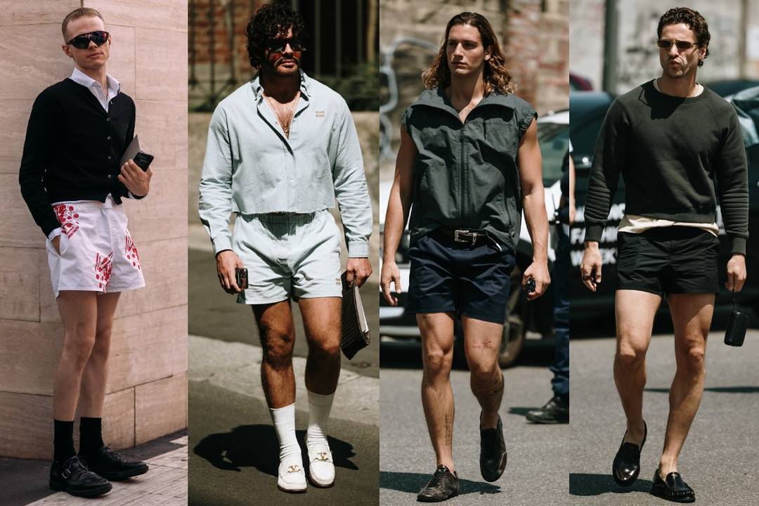 The shorts will be scarce again in Milan (SS26)
