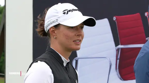 Professional golfer Esther Henseleit | Screenshot Professional golfer Esther Henseleit