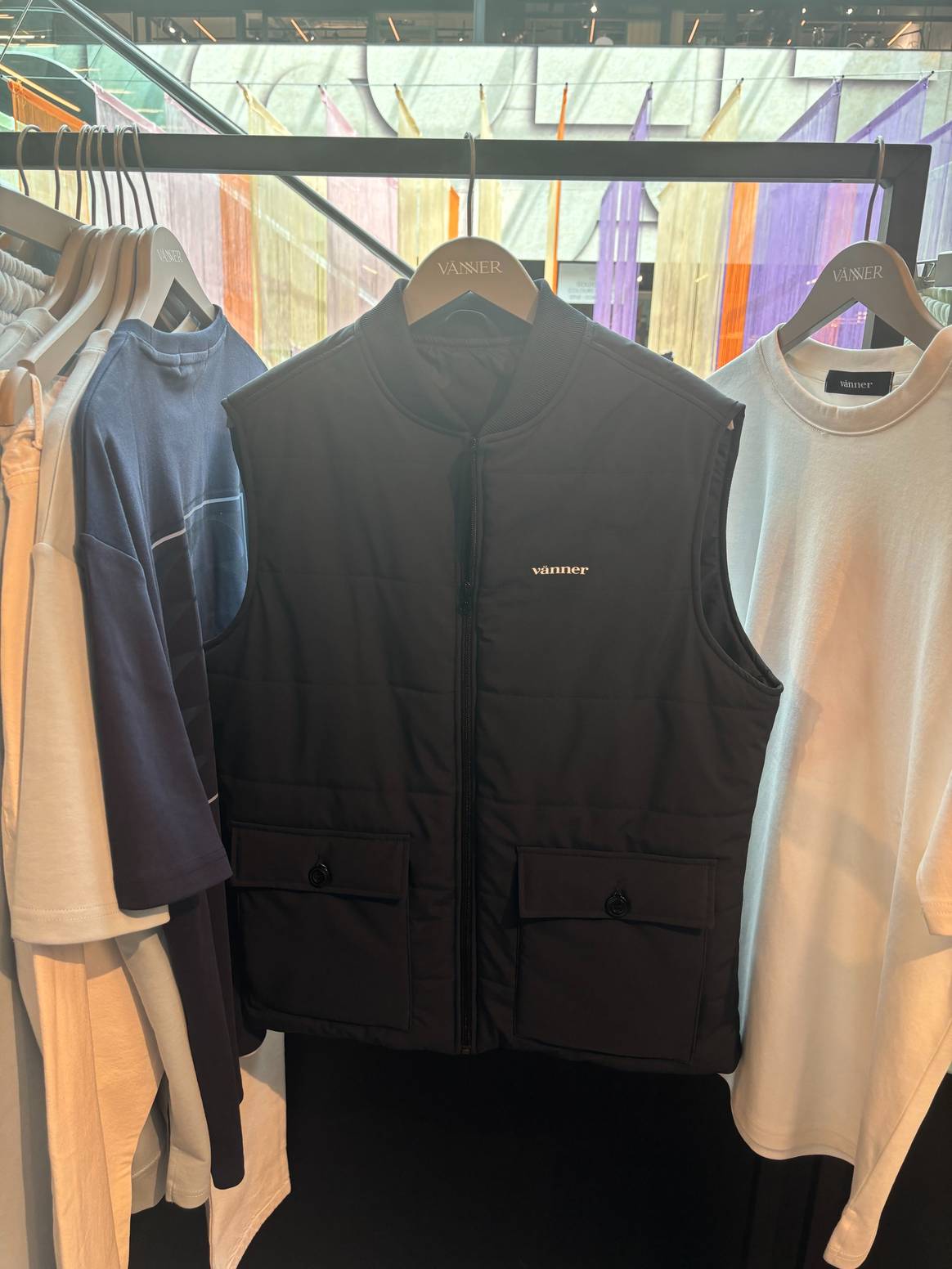 A body warmer from Vänner. A body warmer from Vänner.