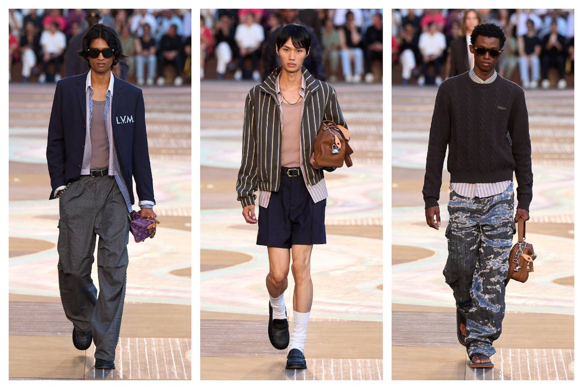 Louis Vuitton spring/summer 2026, men's fashion. Louis Vuitton spring/summer 2026, men's fashion.