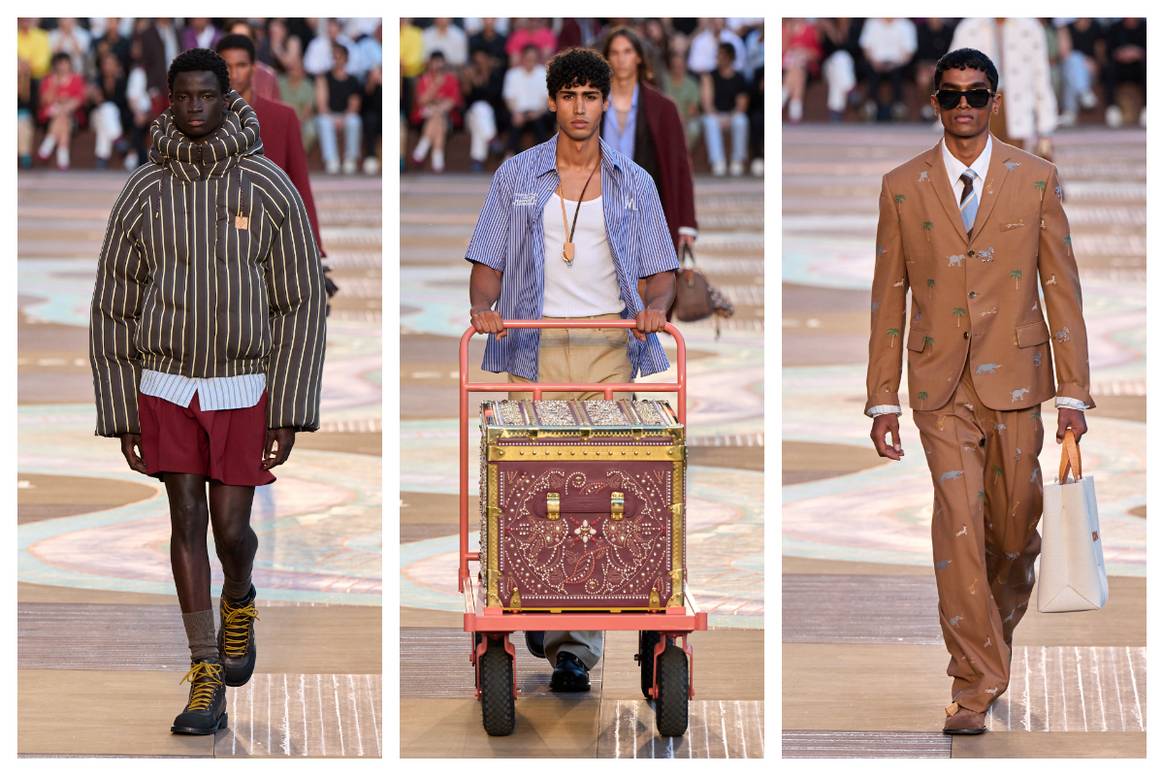 Louis Vuitton spring/summer 2026, men's fashion. Louis Vuitton spring/summer 2026, men's fashion.