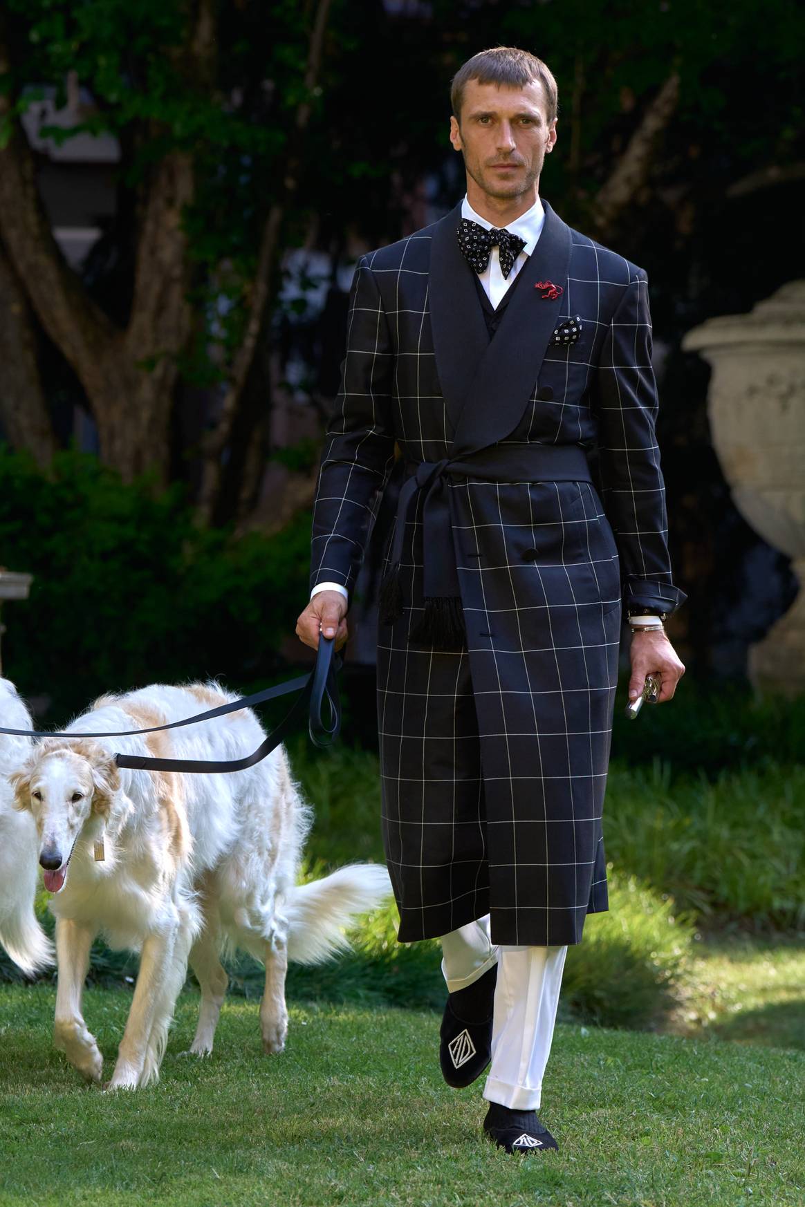 Dunhill FS26 collection at the Milan Men's fashion week