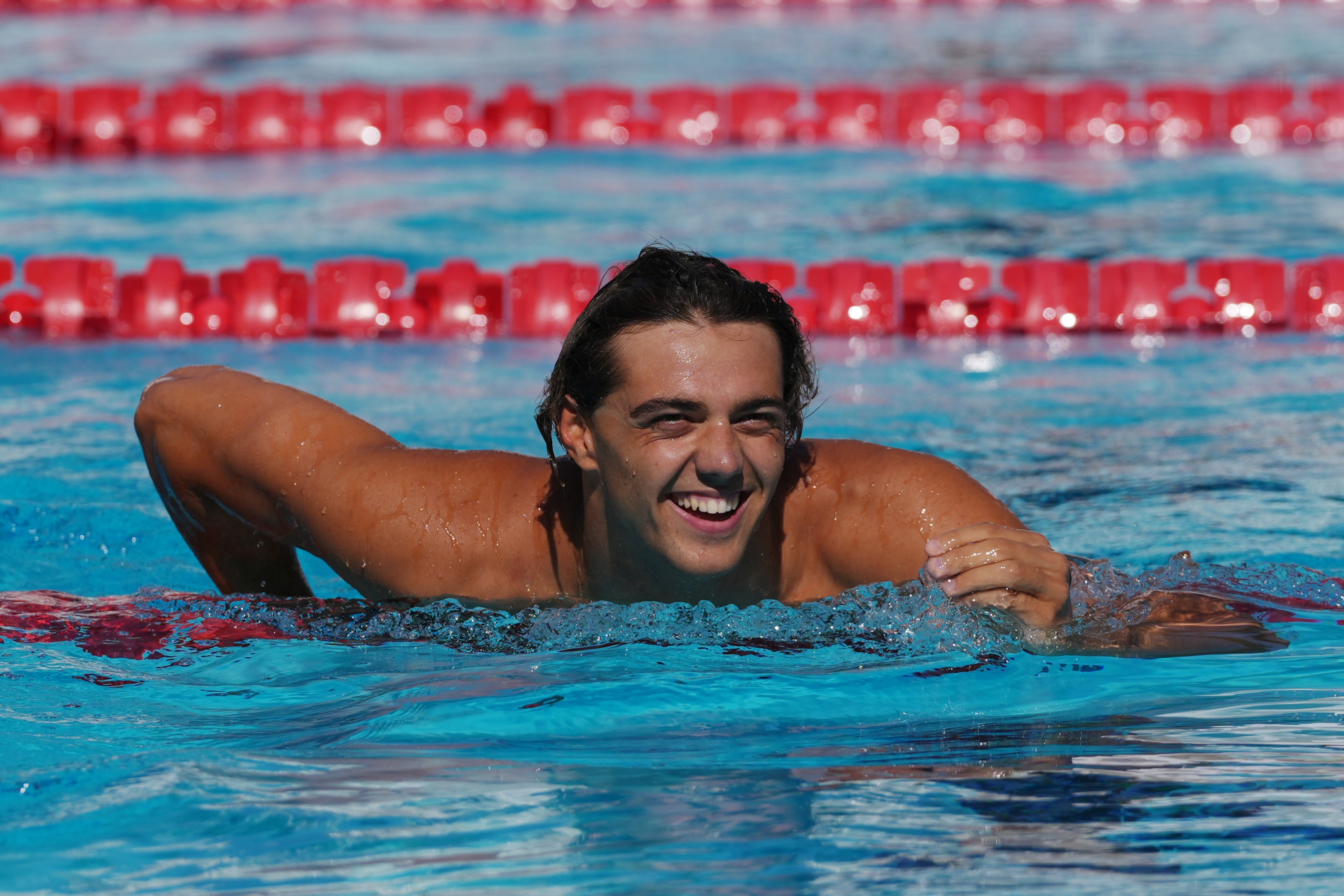 Thomas Ceccon from Italy During the 61 Th Trofeo Settecolli at Foro Italico in Rome, Italy Thursday, June 26, 2024. Sport - Swimming. (Photo by Gian Mattia D'Alberto/LaPresse)