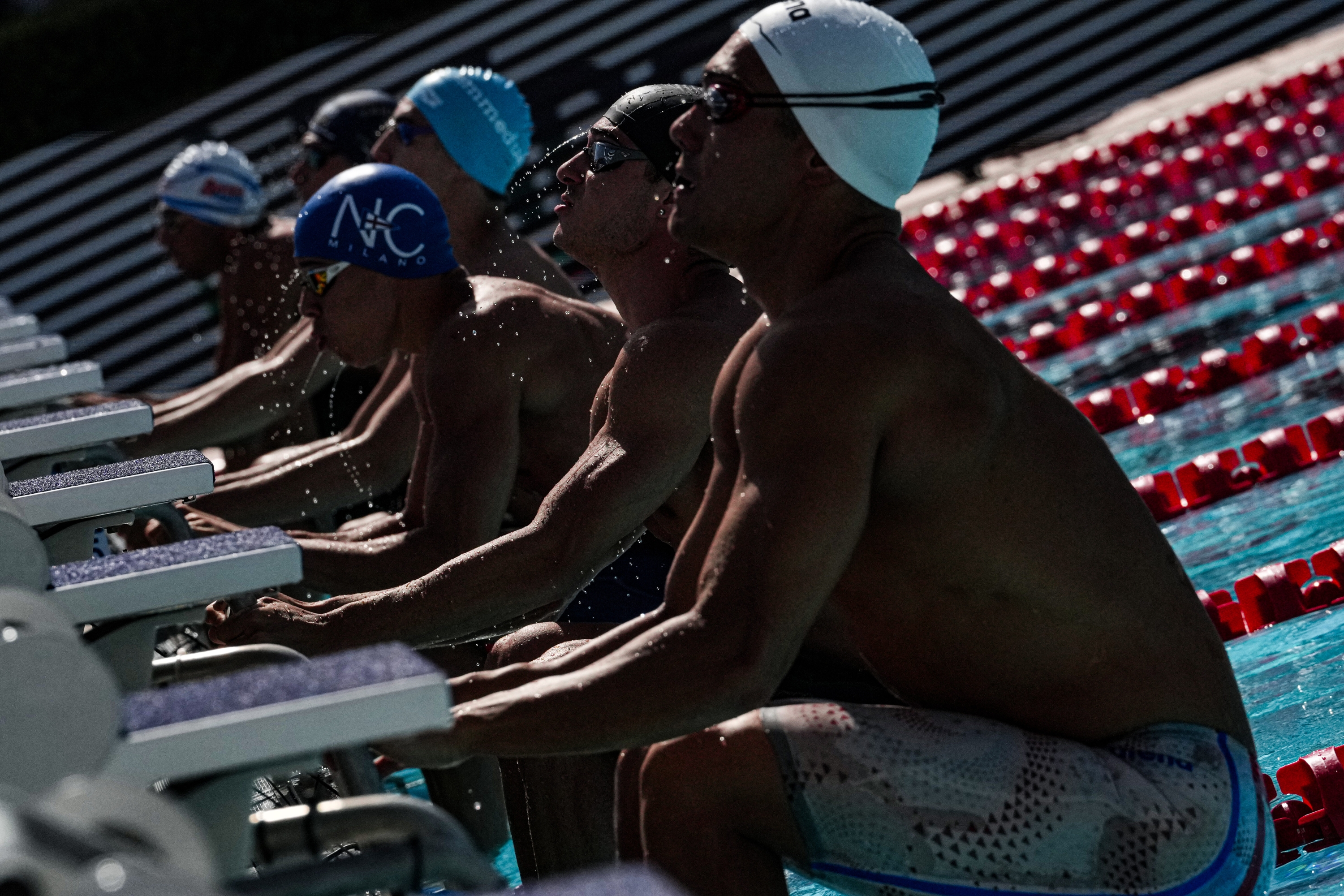 The competition at the 61 Th Trofeo Settecolli at Foro Italico in Rome, Italy Friday, June 27, 2025. Sport - Swimming. (Photo by Gian Mattia D'Alberto/LaPresse)